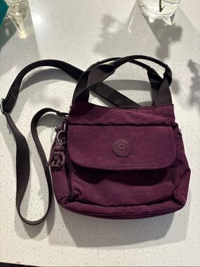 Kipling Small Crossbody Bag in Plum